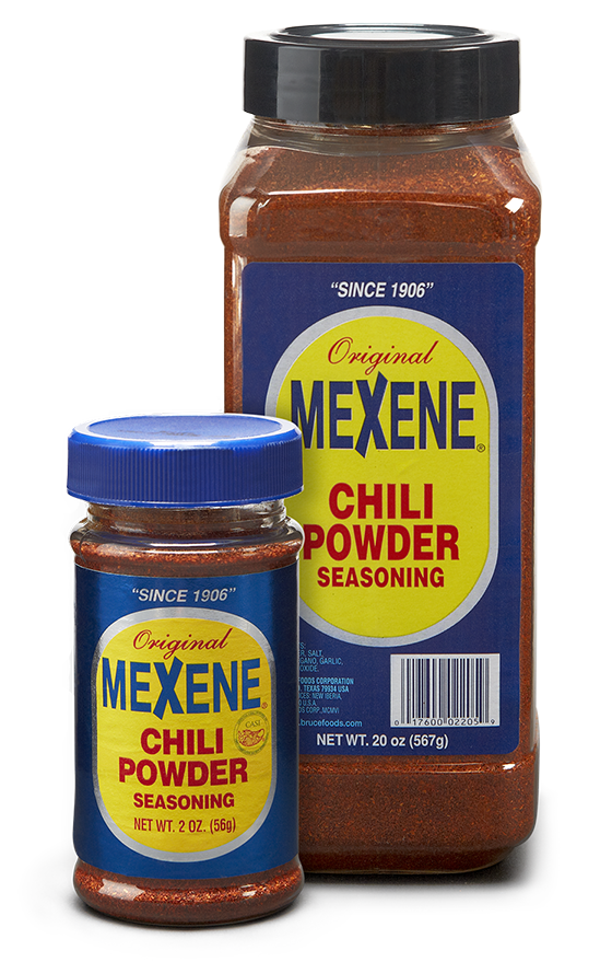 Mexene Chili Powder can